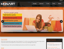 Tablet Screenshot of monartambalaj.com